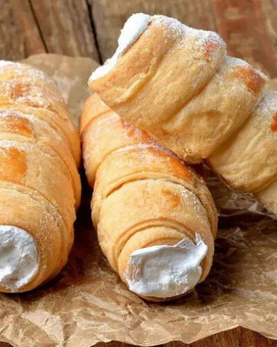 Pineapple Cream Roll1 Pc